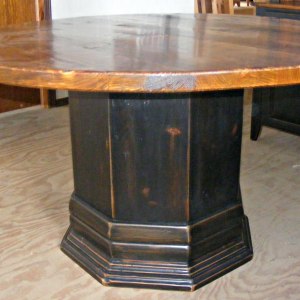 50" Column Pedestal table