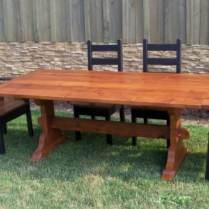 6ft King trestle table